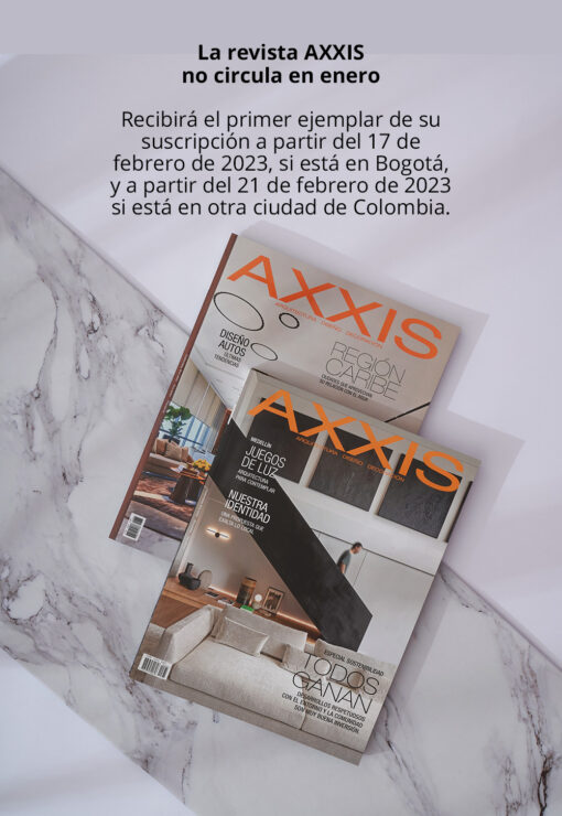 Suscripción Revista Axxis